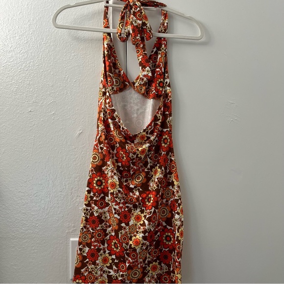 Retro floral dress 🌼 - Picture 2 of 4